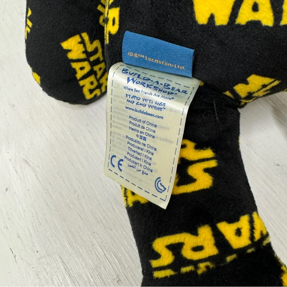 Star Wars Black and Yellow Plush Toy Build a Bear - Picture 5 of 7